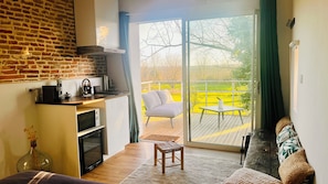 Living area - Betia cocoon -SPA & serenity. Near Canal du Midi (Grisolles)