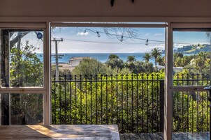 Blick von der Unterkunft