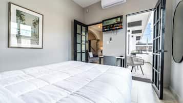 2 habitaciones, escritorio, wifi gratis y ropa de cama