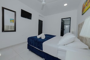 Chambre Standard, 2 lits une place, vue cour intérieure