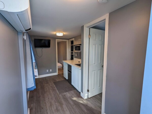 Interior - Modern Tiny Wood Cottage #2 Camping style Cottages 5 minutes to the beach! (Wasaga Beach)