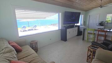 TV connectée, cheminée