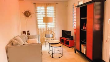 智能电视、DVD 播放器、书、立体声音响