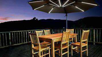 Opções para refeição ao ar livre