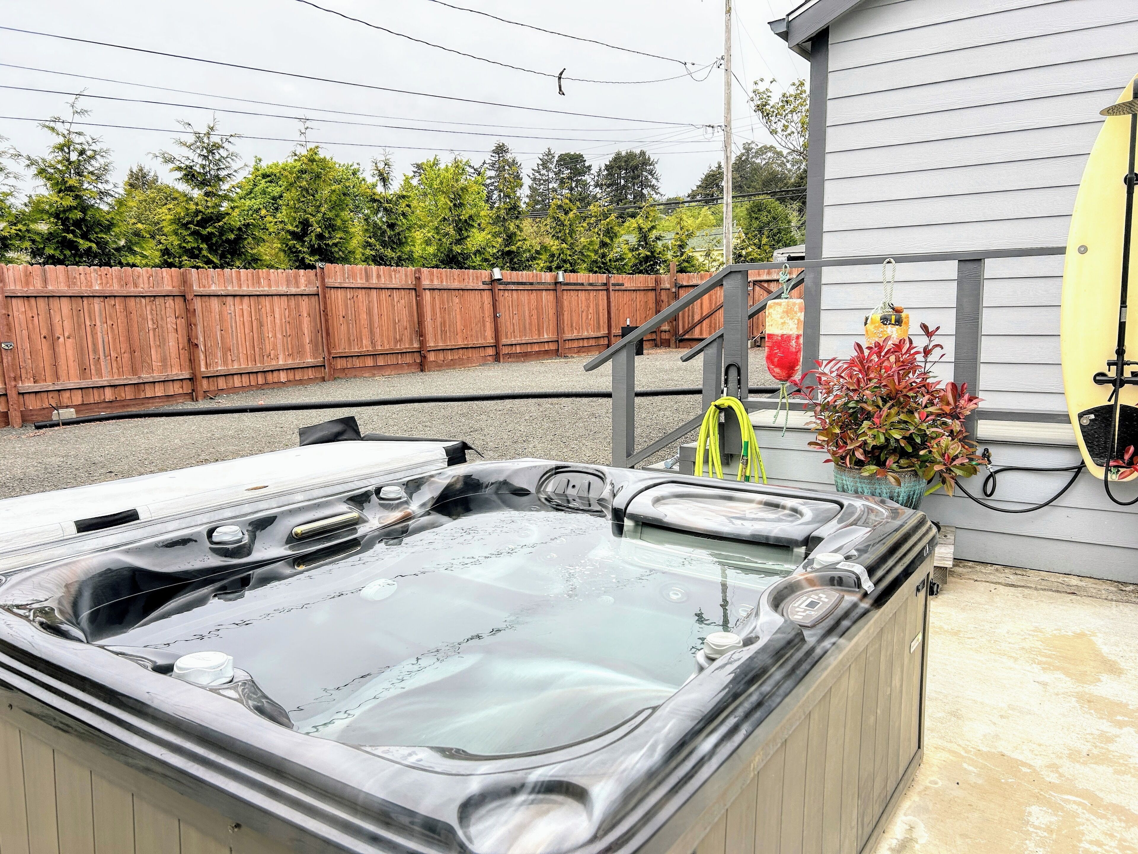 Bain à remous extérieur