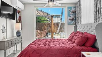 2 dormitorios, tabla de planchar con plancha, wifi y ropa de cama