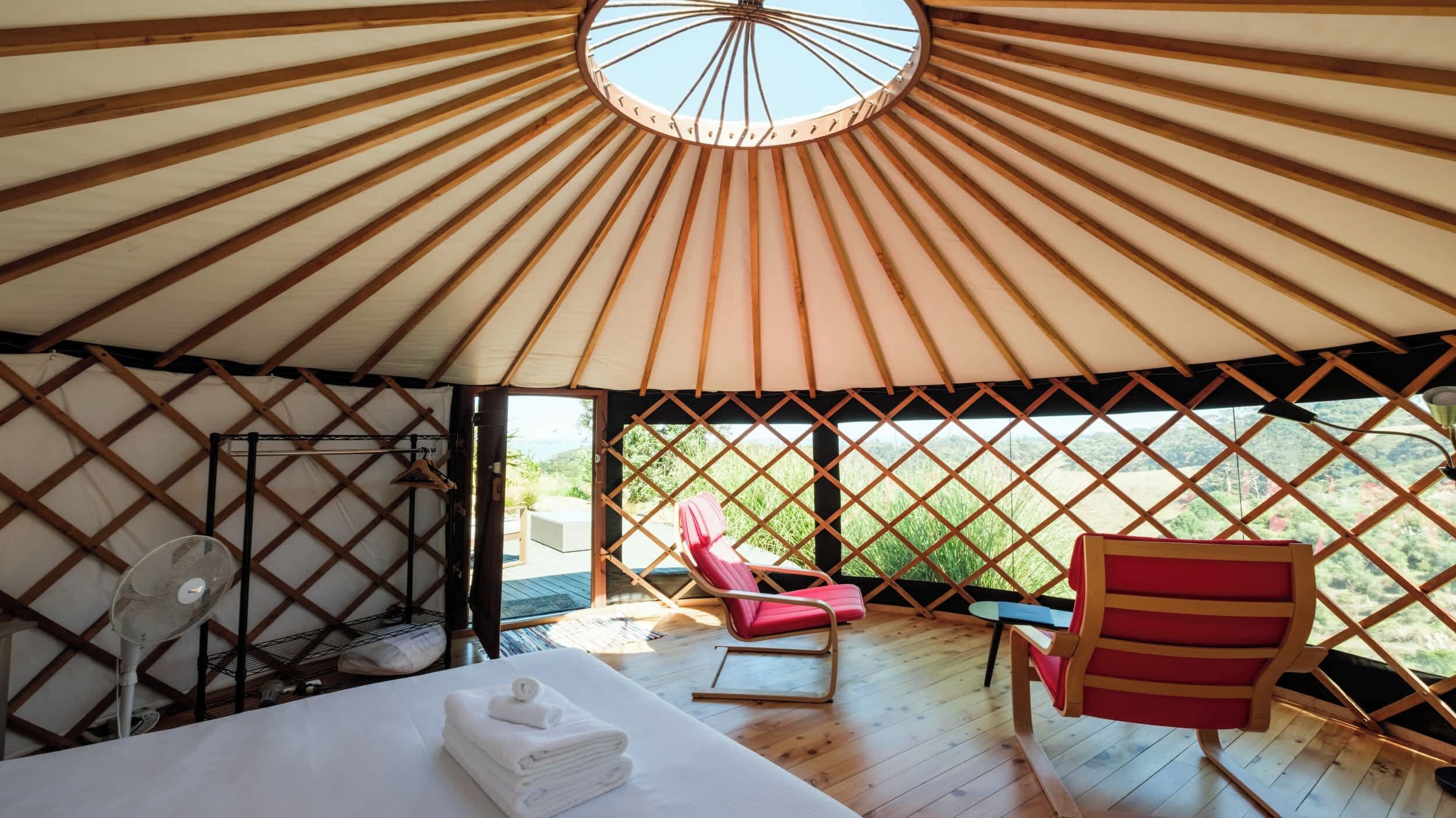 Awaawa Yurts - Papa - Our Island - Waiheke Island