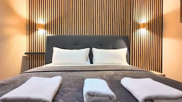 2 makuuhuonetta, silitysrauta/-lauta, Wi-Fi, vuodevaatteet