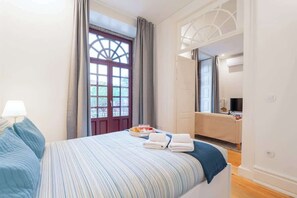 1 Schlafzimmer, Bügeleisen/Bügelbrett, kostenloses WLAN, Bettwäsche