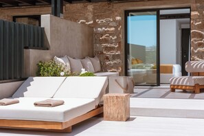 Deluxe Suite with Heated Private Pool | Terraço/pátio