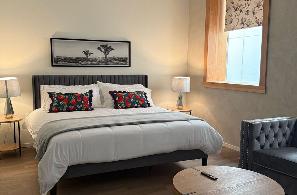 Executive-Suite, Nichtraucher, Erdgeschoss | Hochwertige Bettwaren, Betten mit Memory-Foam-Matratzen