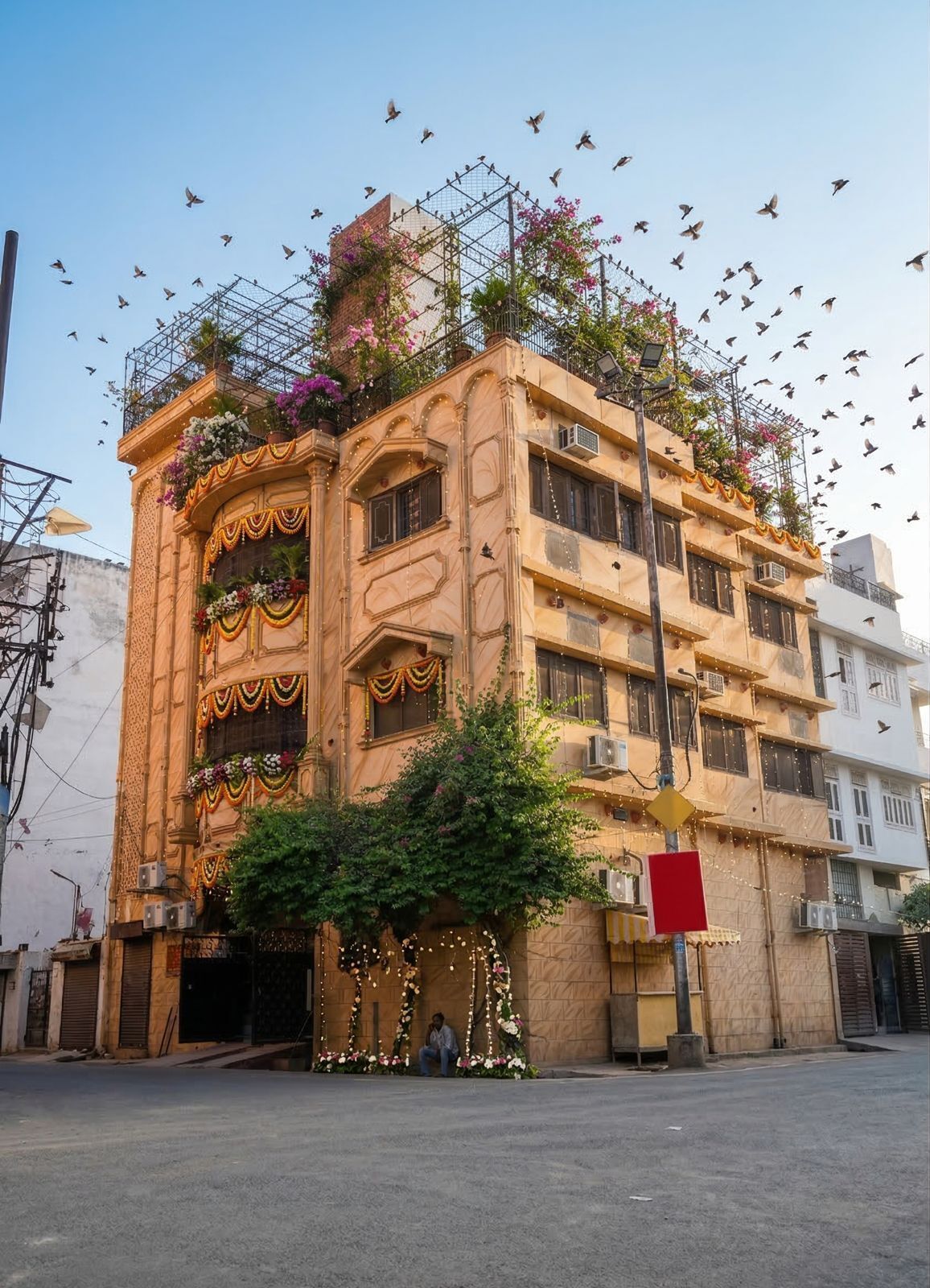 المنشأة من الخارج