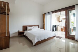 Romantische Villa, 1 Schlafzimmer, Poolblick