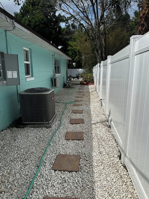 Enceinte de l’hébergement