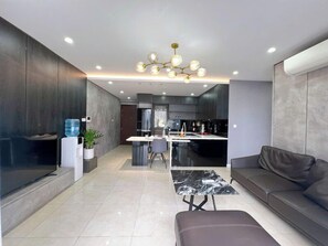 公寓, 3 間臥室, 陽台, 城市景觀 | 起居區