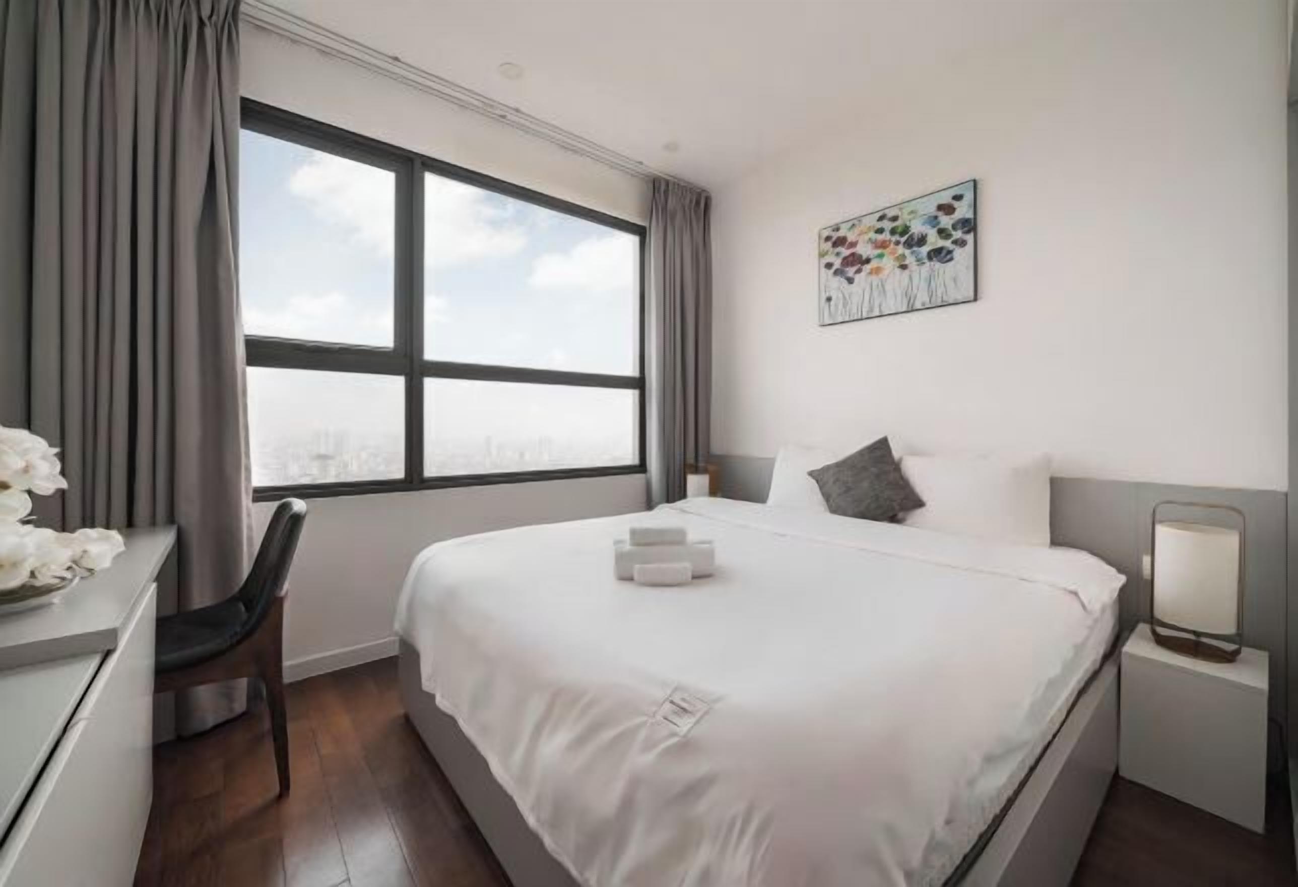 Blackout drapes, soundproofing, iron/ironing board, free WiFi