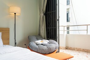 Superior Double Room, Balcony, City View