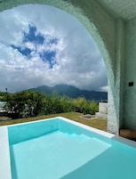 Panoramic Room, Pool Access, Lake View | Terrace/patio