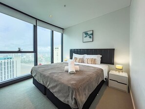 1 habitación, tabla de planchar con plancha, wifi y ropa de cama
