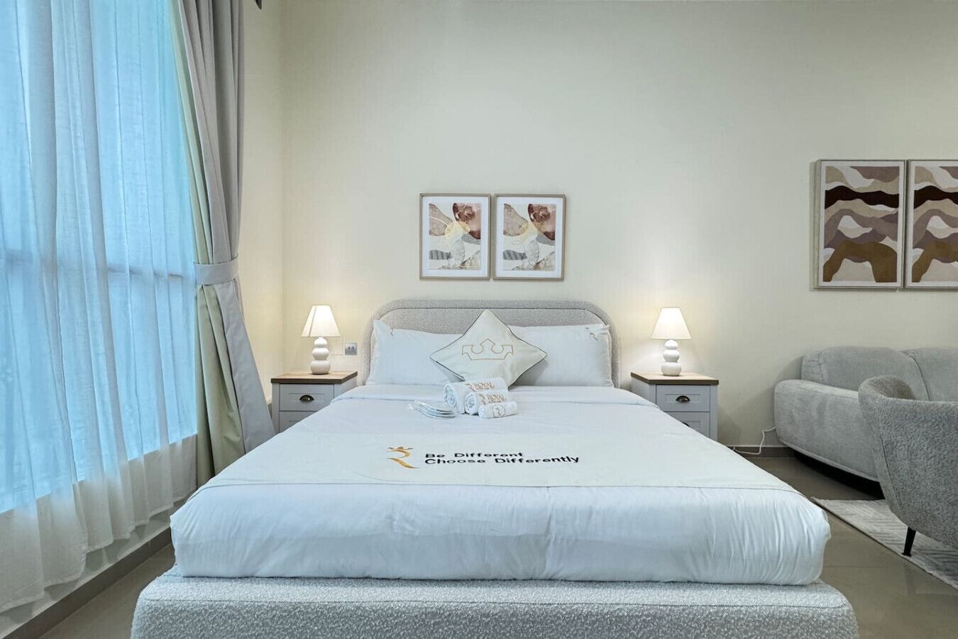 Restful Bliss: Drift into relaxation in this inviting bedroom sanctuary