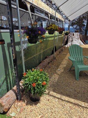 Overnatningsstedets område