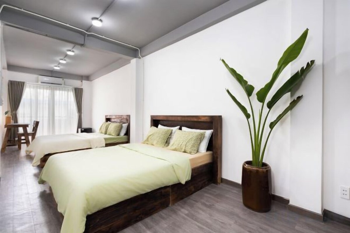 Soundproofing, iron/ironing board, WiFi (free)