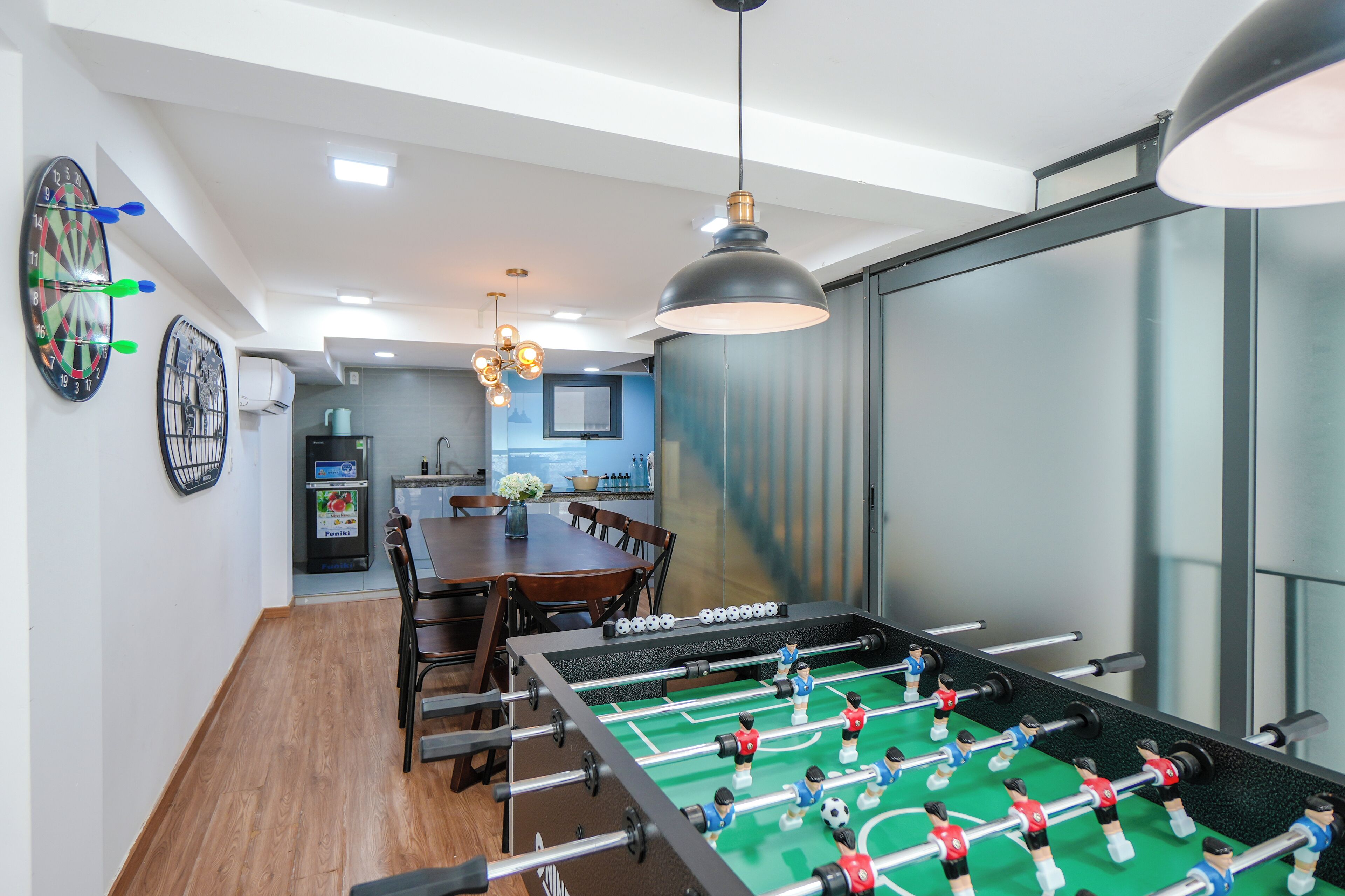 Departamento, 3 habitaciones, balcón, vista a la ciudad | Cocina privada | Horno y tetera eléctrica 