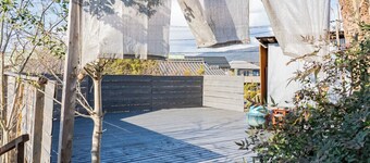 Renovated old house with deck  SAMURAI HOUSE / Nakatsugawa Gifu