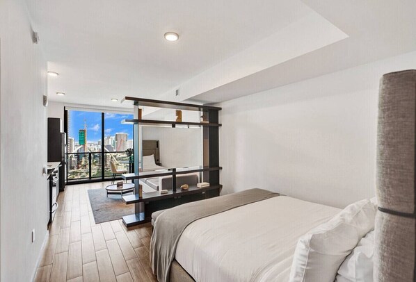 1 chambre, fer et planche à repasser, Wi-Fi gratuit, draps fournis