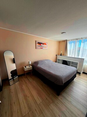 2 dormitorios, wifi gratis, ropa de cama y accesible en silla de ruedas