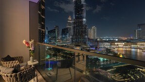 Luxury Apartment, Balcony, City View | Balcony - Luxury Stay with Burj views (Dubai)