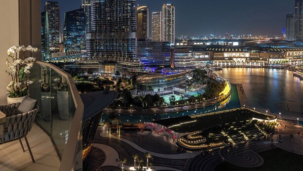 View from property - Luxury Stay with Burj views (Dubai)