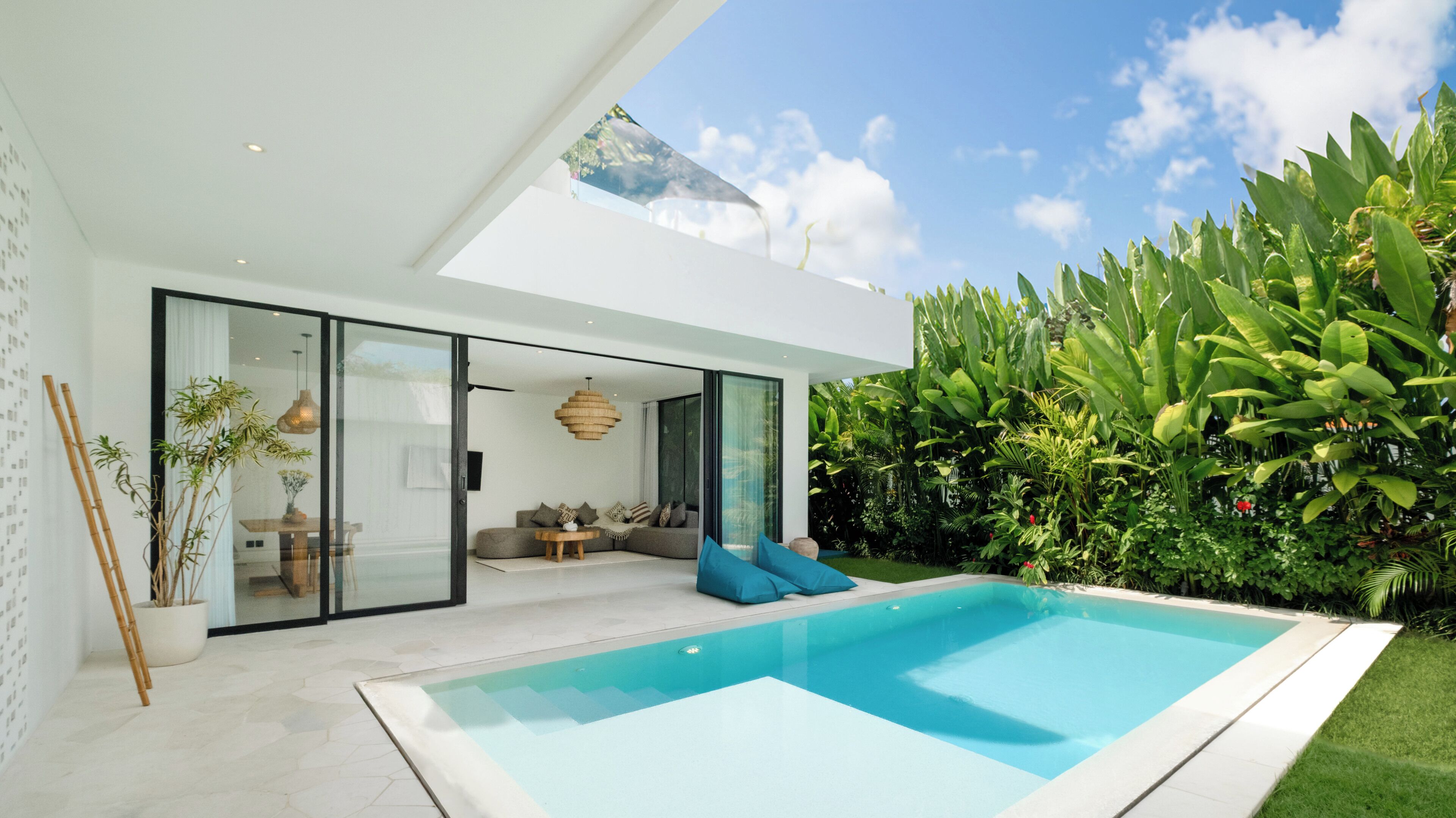 Façade de l’hébergement