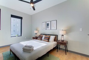 1 Schlafzimmer, Schreibtisch, Bügeleisen/Bügelbrett, WLAN