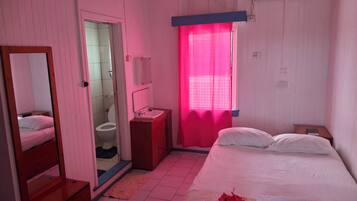 Laptop workspace, iron/ironing board