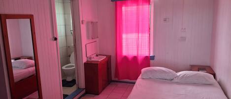 Laptop workspace, iron/ironing board