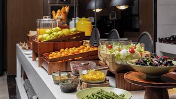 Gratis frukostbuffé varje dag