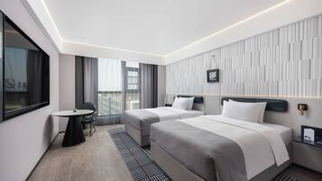 Sängtillbehör av högsta kvalitet, duntäcken och skrivbord