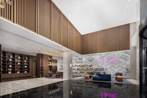 Lobby sitting area - Yuncheng Pinglu Wanda Meihua Hotel (Yuncheng)
