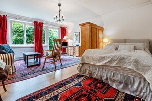 1 soverom, strykejern/-brett, wi-fi (inkludert) og sengetøy