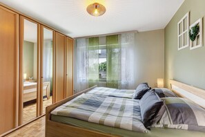 2 habitaciones, tabla de planchar con plancha y wifi gratis