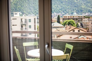 Deluxe Apartment, Balcony, City View | Balcony view - ComoLakeSuite (Como)