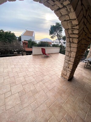 Terrace/patio - Balcony apartment on the beach in Rovinj (Rovinj)