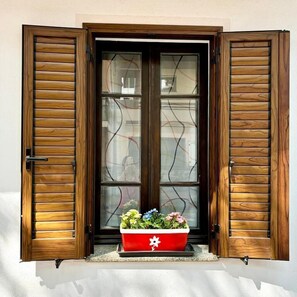 Entrée de l’hébergement