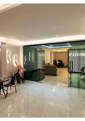 Sitzecke in der Lobby