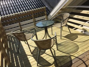 Apartment, 3 Bedrooms, Balcony, Garden View | Balcony - Higly Rated Superhost in Citycenter (Tønsberg)