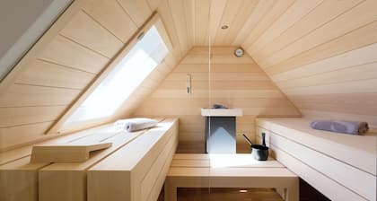 NEW Lüttje Stuuv - cozy vacation apartment with sauna and gas fireplace