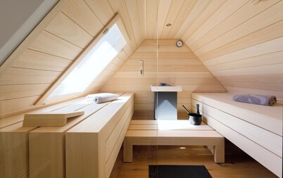 NEW Lüttje Stuuv - cozy vacation apartment with sauna and gas fireplace