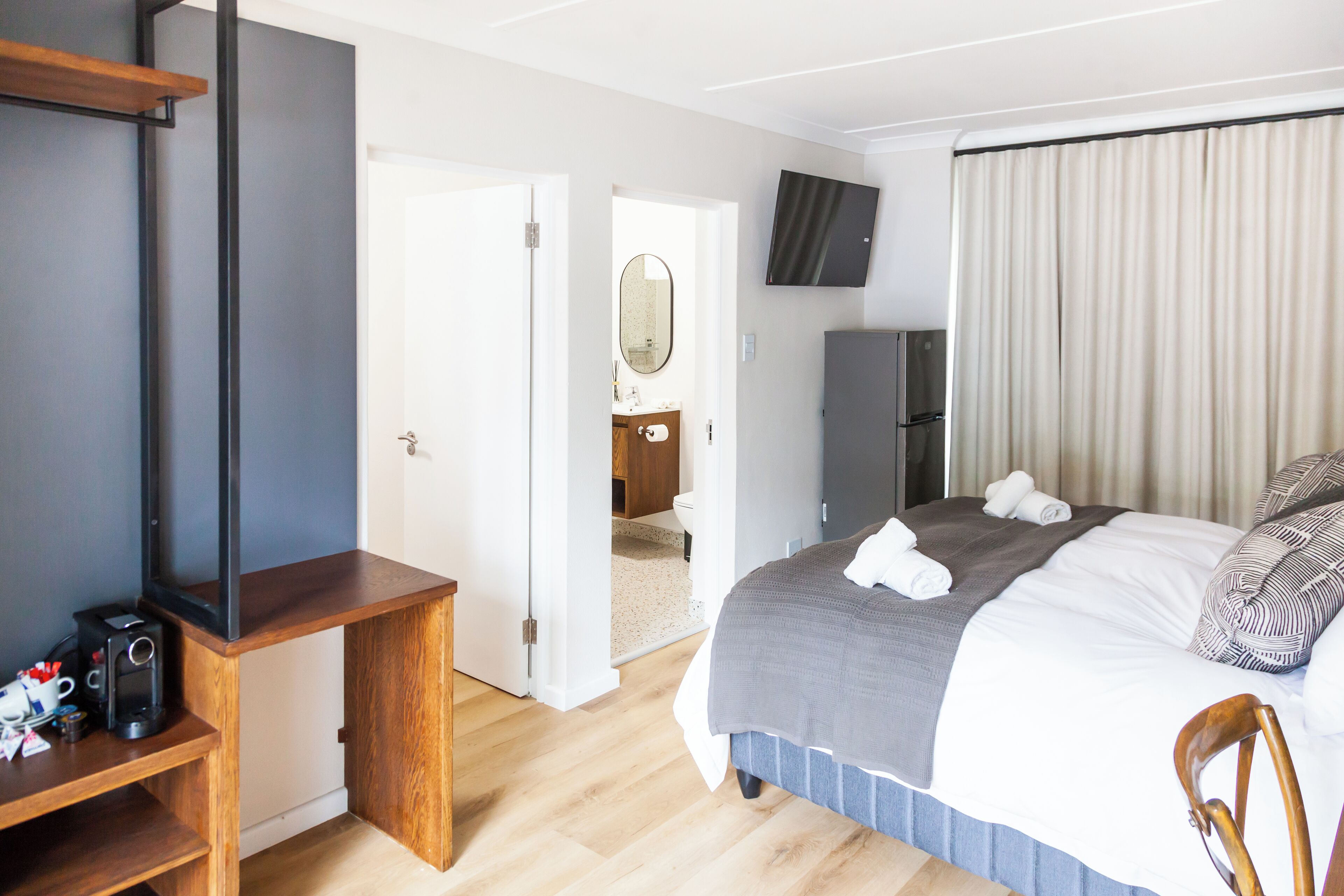 Familien-Vierbettzimmer, Terrasse, Gartenblick