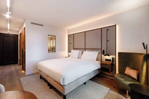 Sängtillbehör av högsta kvalitet och minibar